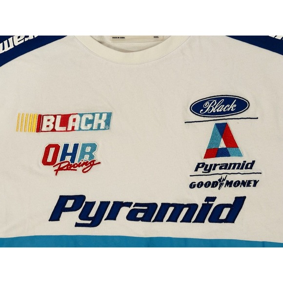 Black Pyramid Racing Nascar F1 Crew Valvoline T Shirt Men’s Size XXXL 3-XL - Picture 3 of 6
